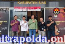 Subdit Politik Dit Intelkam Polda Riau Sinergi Bersma KPU Kab. Siak Percepatan Administrasi Wilayah Tapal Batas Kab. Siak-Rohul